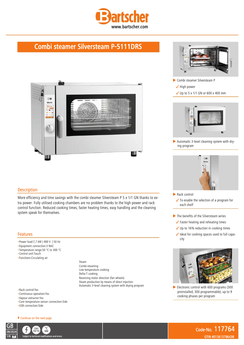 First page image of the manual for 117764