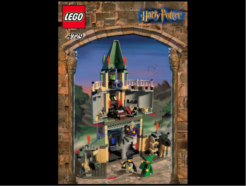 First page image of the manual for Dumbledore's Office