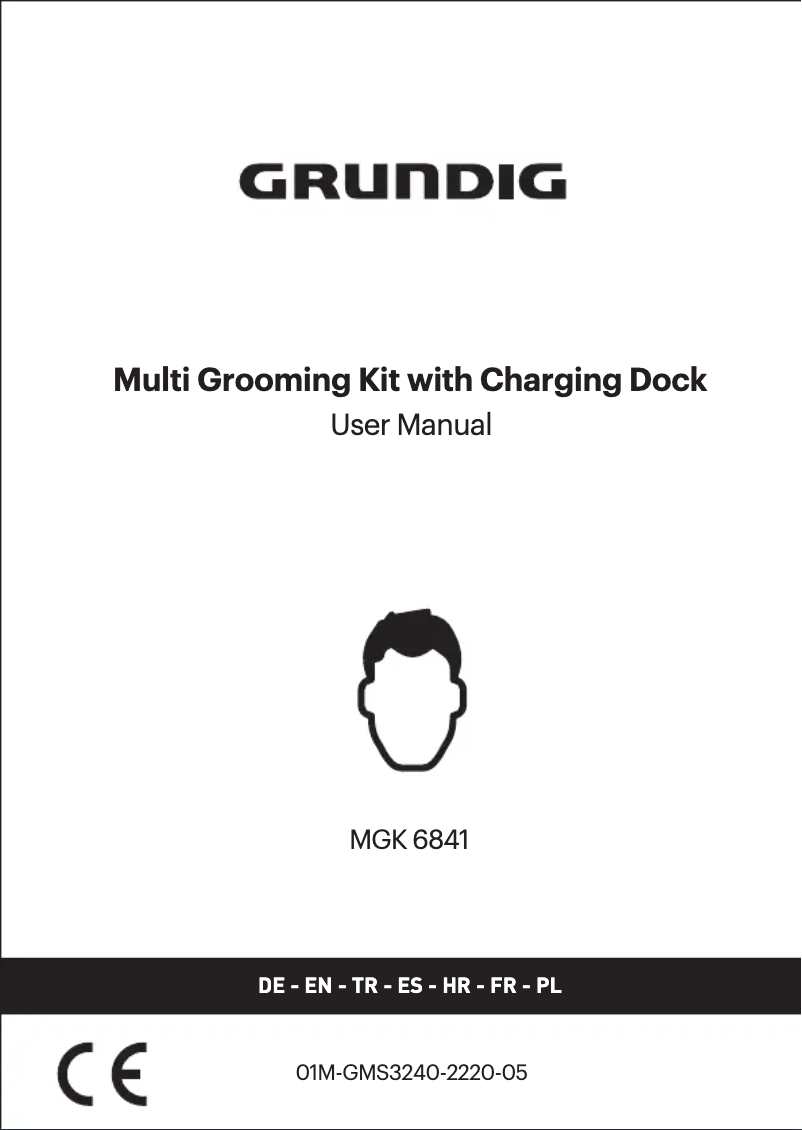 Page 1 of the manual User Manual Grundig MGK6841