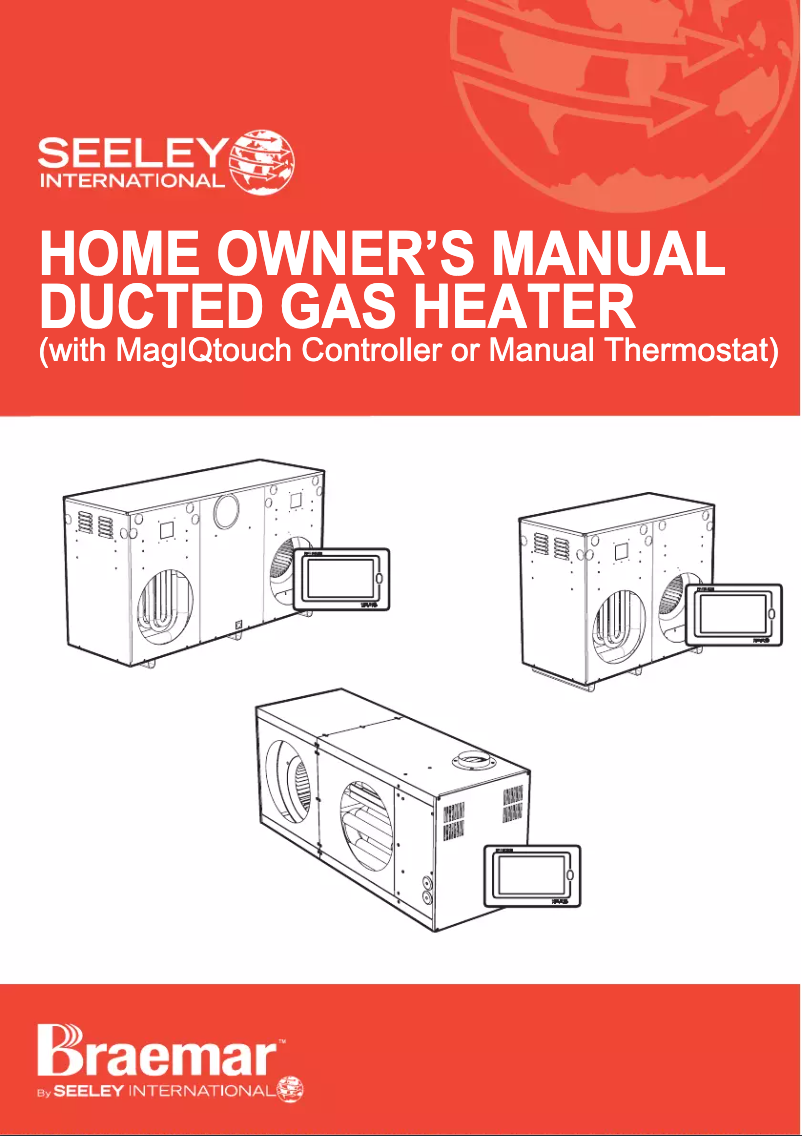 Page 1 of the manual User Manual Braemar Ecostar TQM623