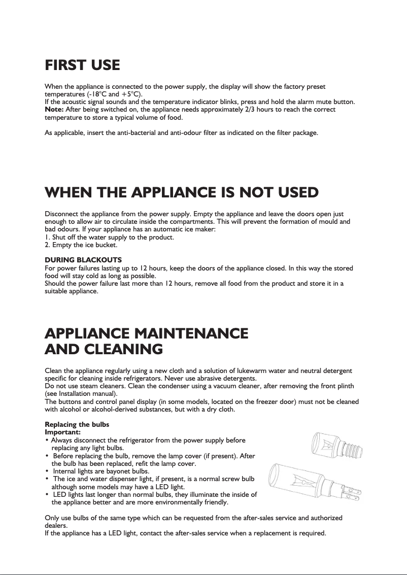 Page 1 of the manual User Manual Whirlpool WSC 5541 NX