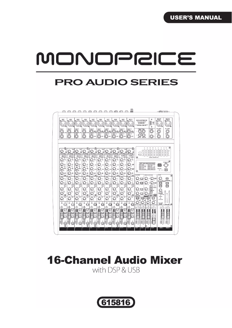 Image de la première page du manuel de l'appareil 615816