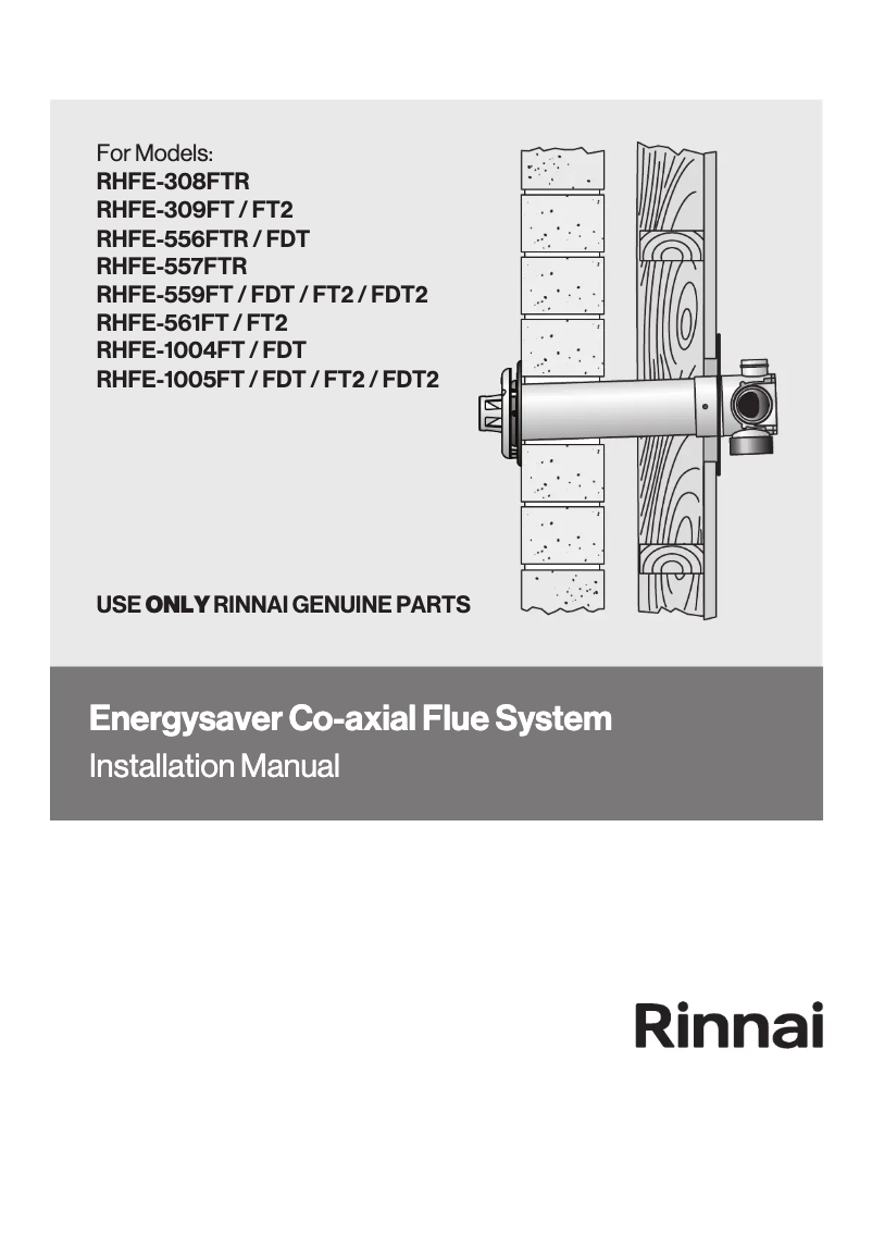 First page image of the manual for Energysaver 559FDT