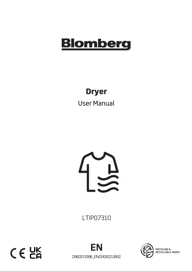 First page image of the manual for LTIP07310