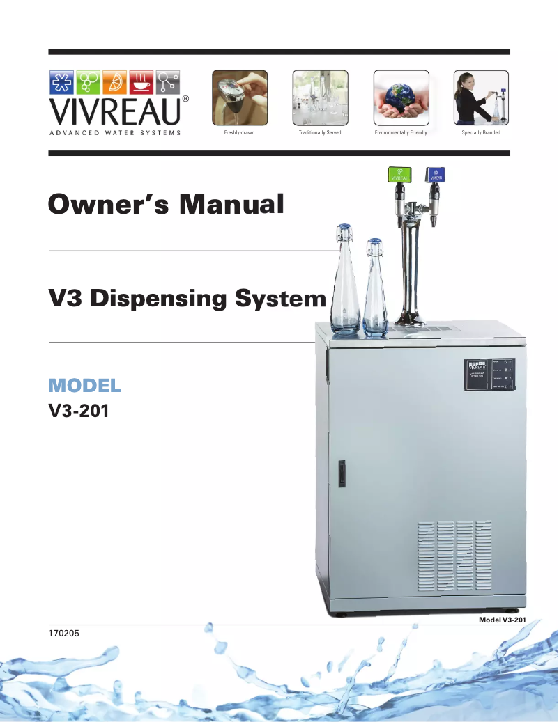 Page 1 of the manual User Manual Vivreau V3-201
