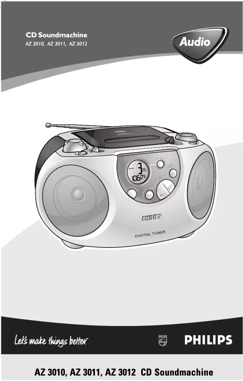 First page image of the manual for AZ3013