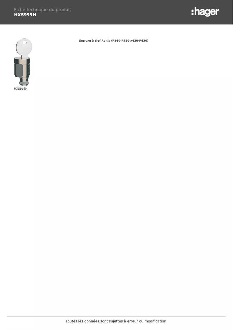 First page image of the manual for HXS999H