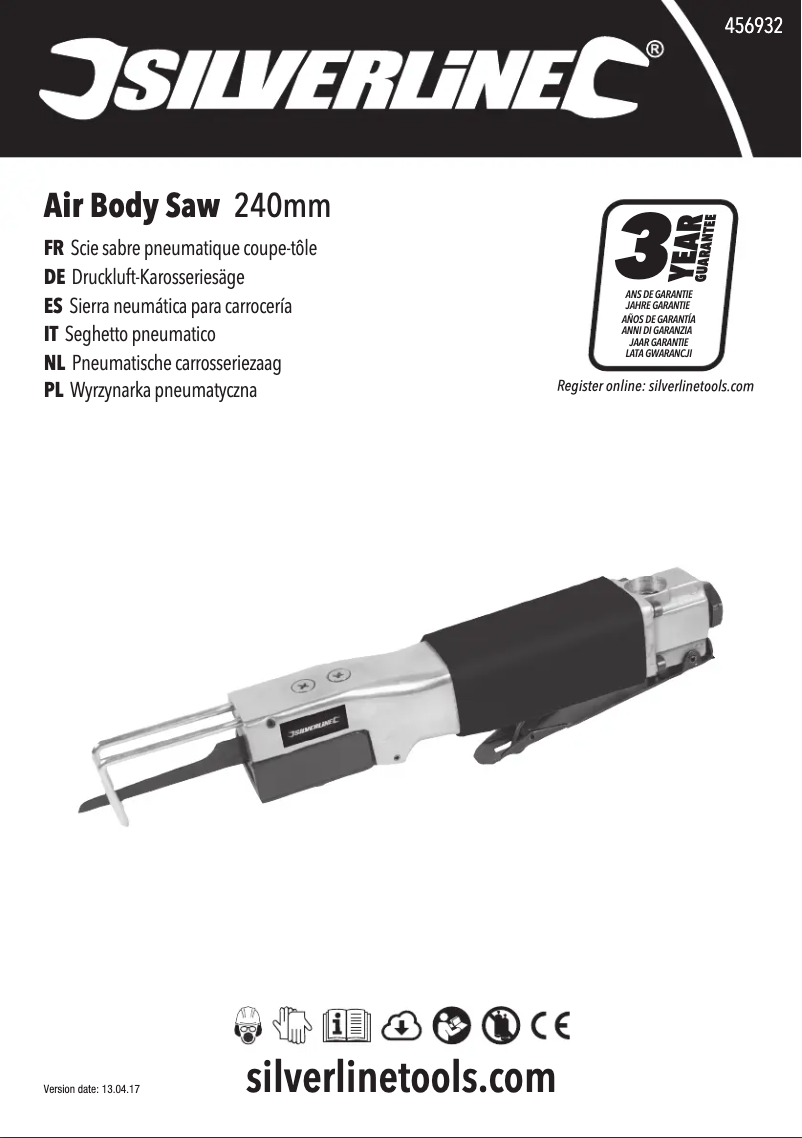 First page image of the manual for 456932