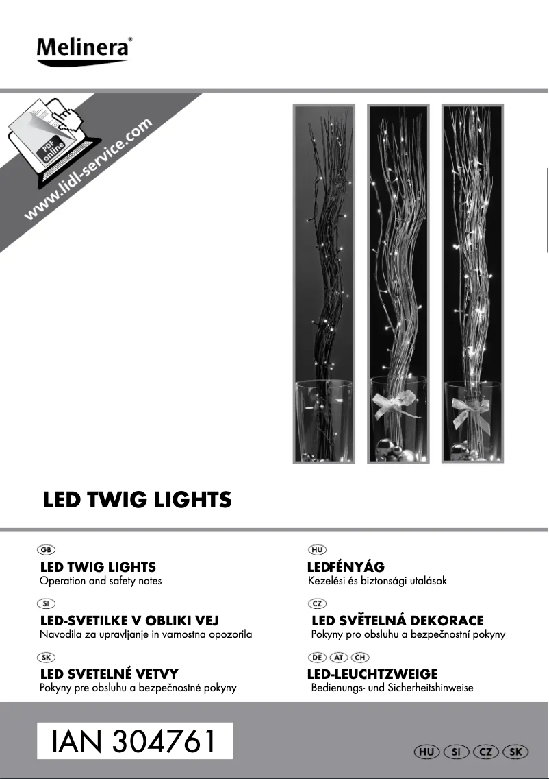 First page image of the manual for Z30906A
