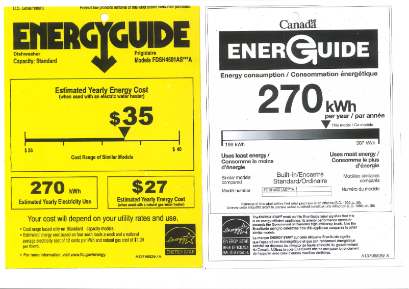 First page image of the manual for FDSH4501AS