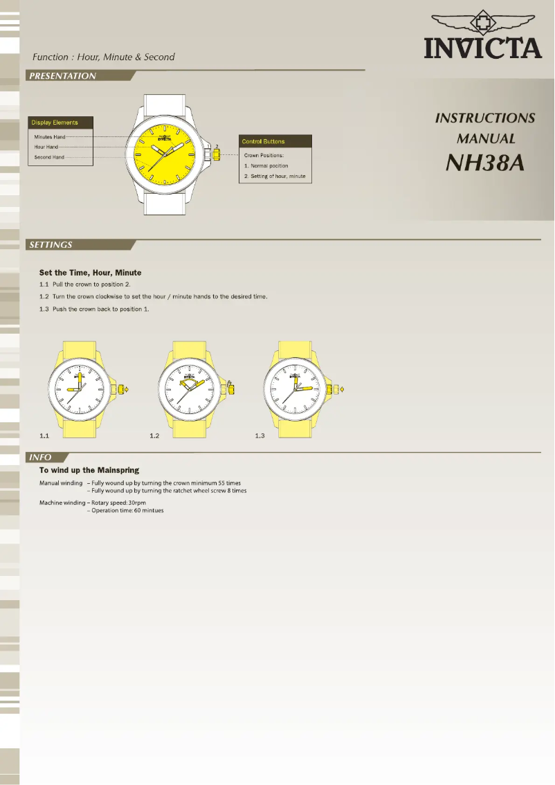 First page image of the manual for DC Comics 27097