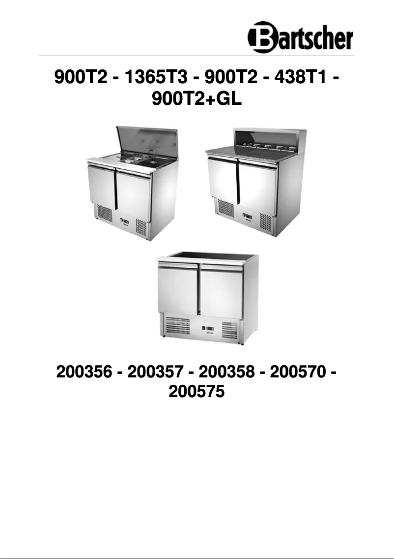 First page image of the manual for T3