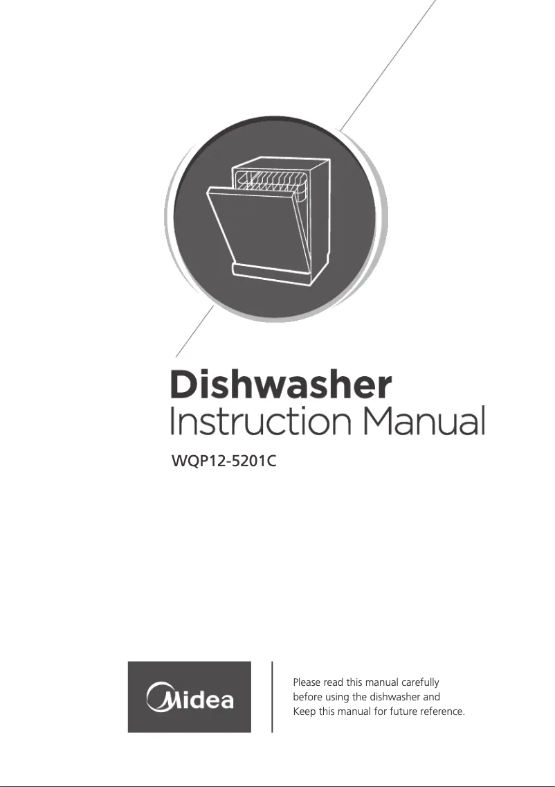 First page image of the manual for WQP12-5201C