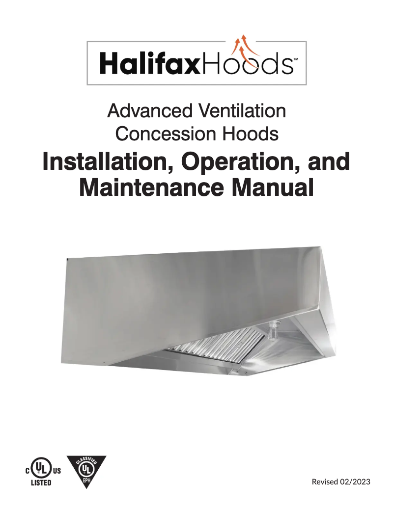 First page image of the manual for FTHI540