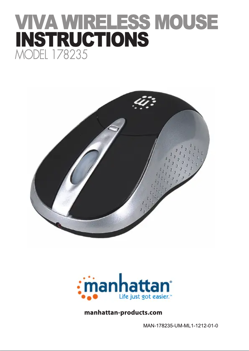 First page image of the manual for Viva