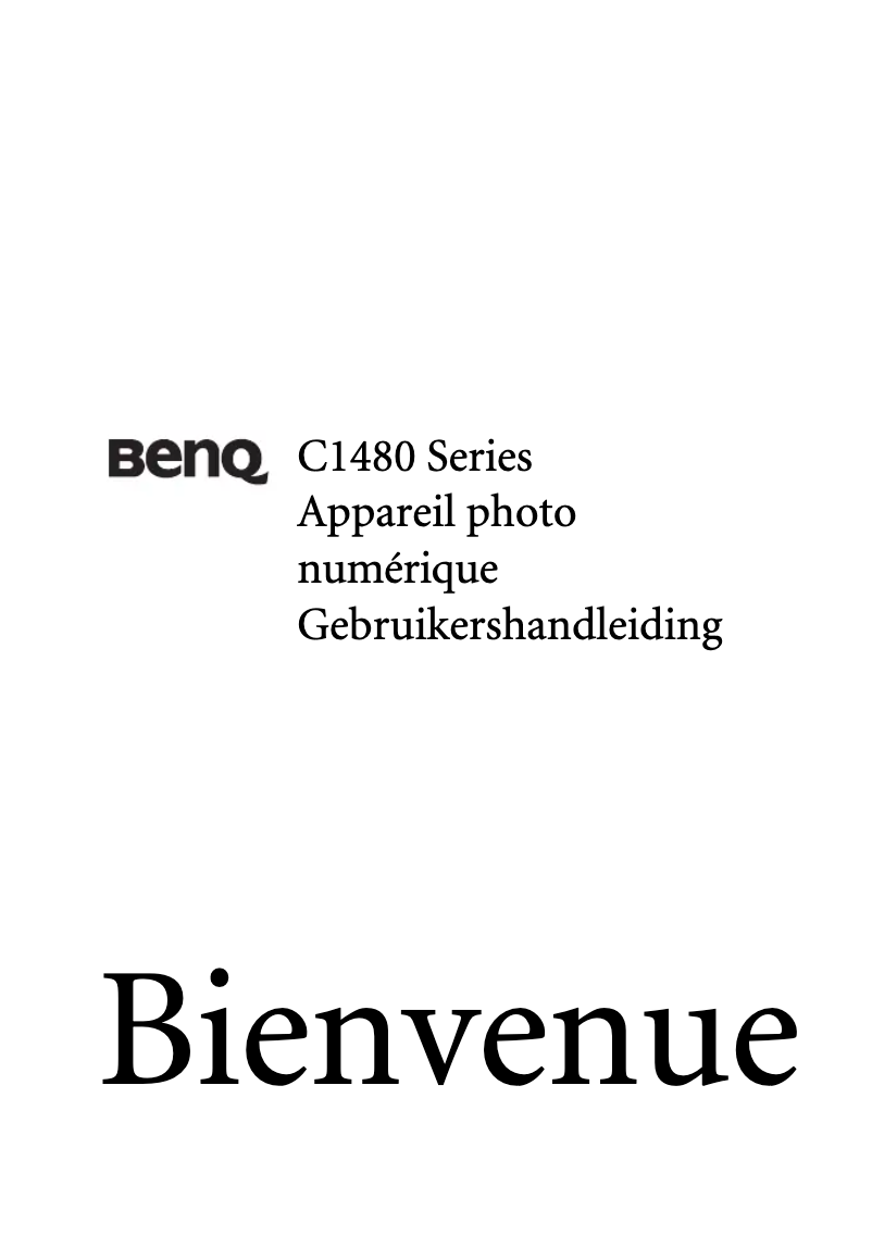 Image de la première page du manuel de l'appareil DC C1480