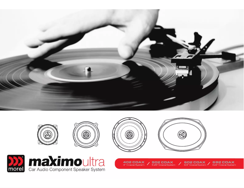 First page image of the manual for Maximo Ultra 602 Coax