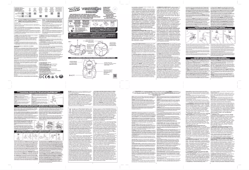 Page 1 of the manual User Manual Spin Master Air Hogs Vectron Wave 2.0