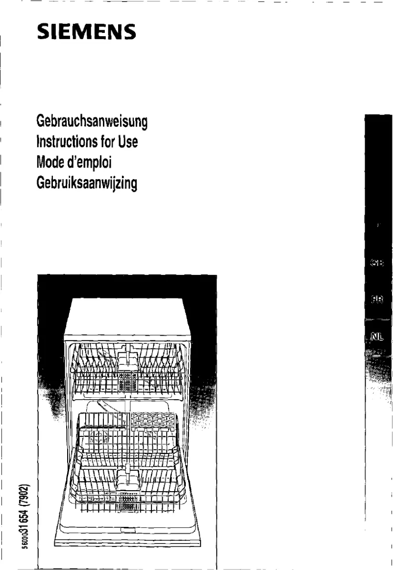 Page 1 of the manual User Manual Siemens SE58660