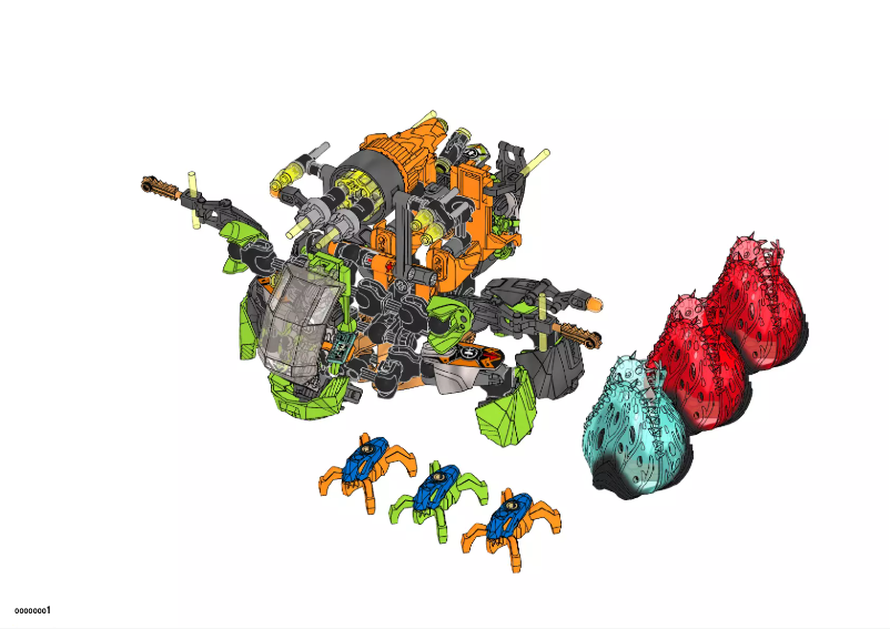 First page image of the manual for Hero Factory 44025