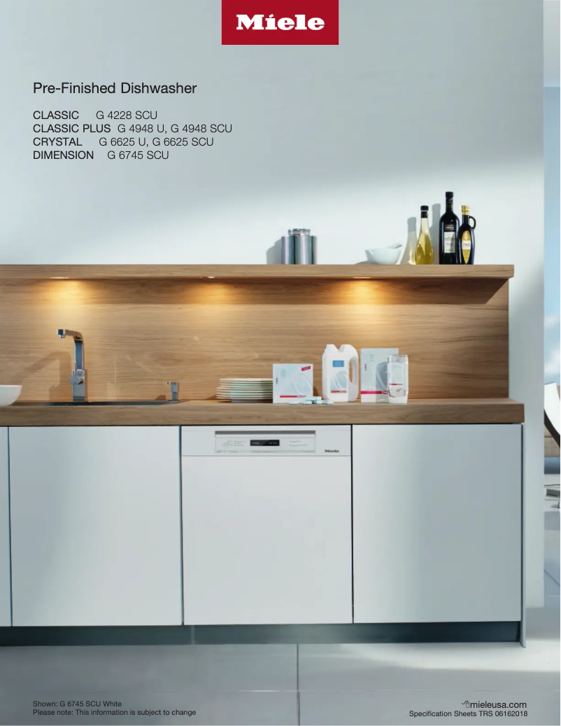 First page image of the manual for G 4948 SCU CLST