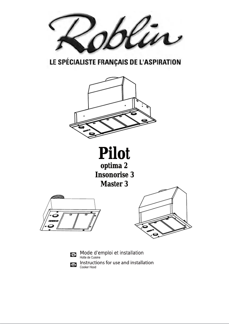 First page image of the manual for Pilot Optima