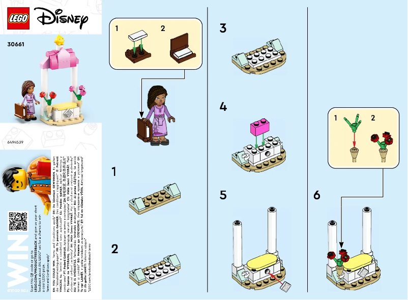 First page image of the manual for Disney 30661