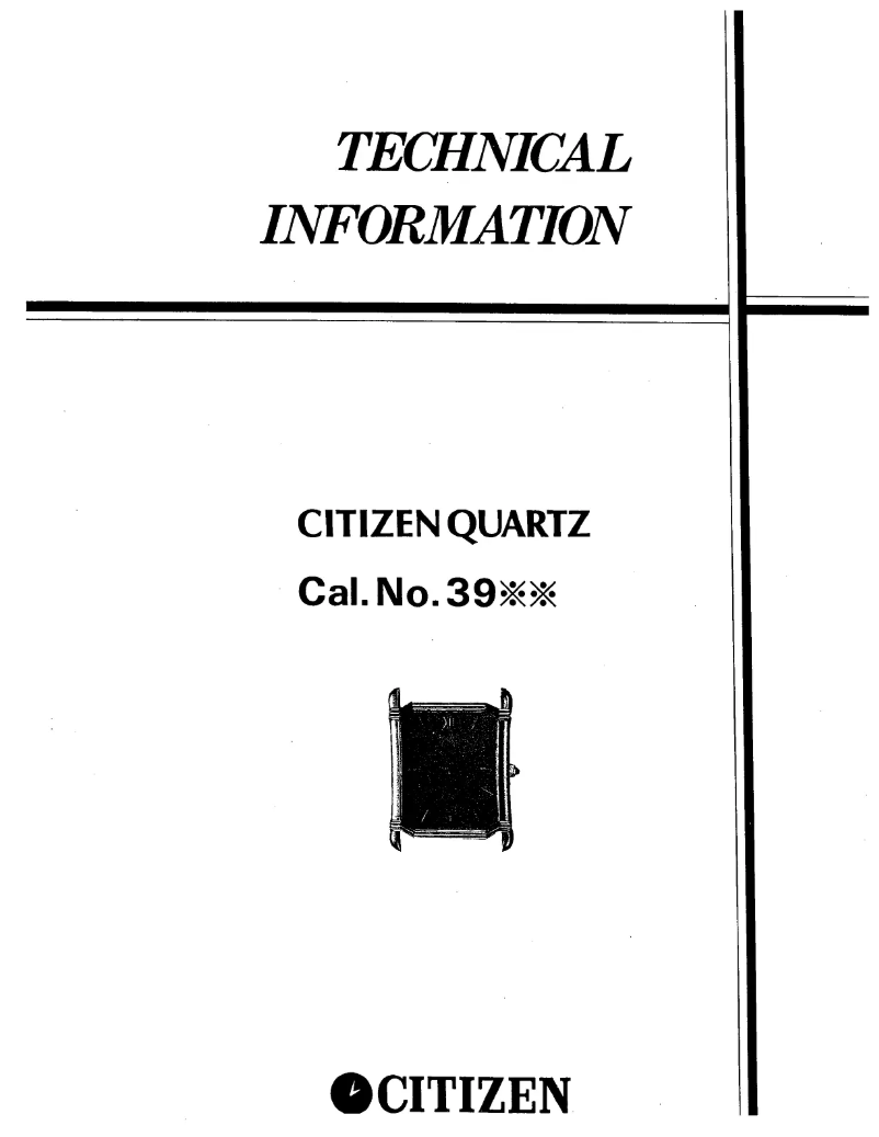 First page image of the manual for Cal 3910