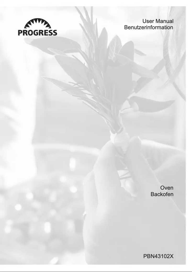 First page image of the manual for PBN43102X