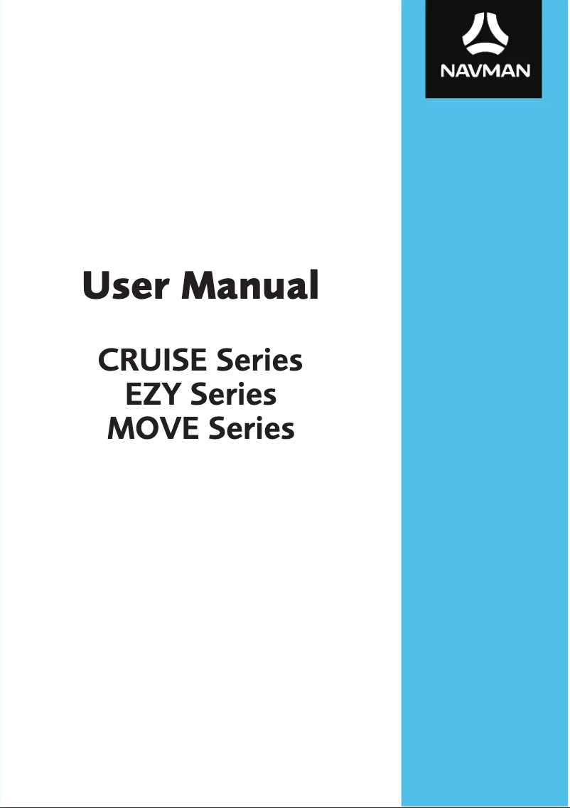 First page image of the manual for EZY460MT