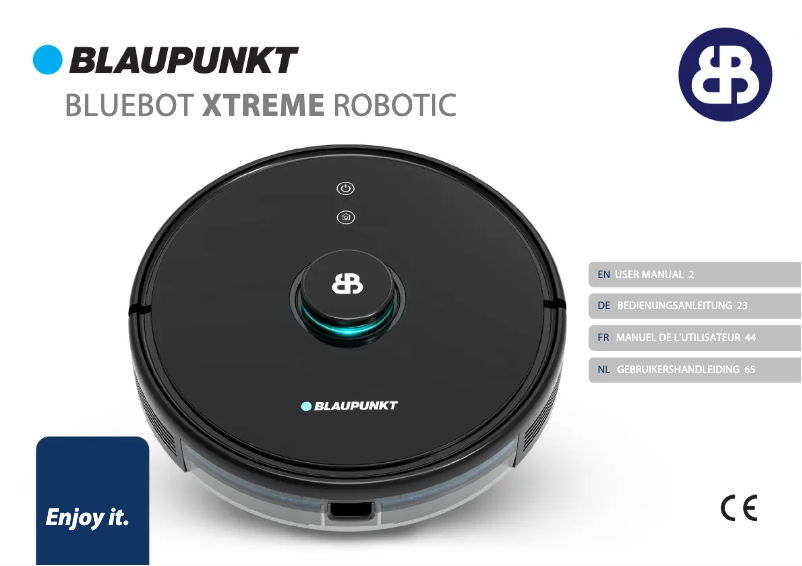 Page 1 of the manual User Manual Blaupunkt Bluebot Xtreme BPK-VCBB1XTE