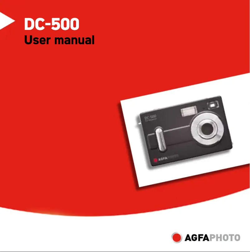 First page image of the manual for DC-500