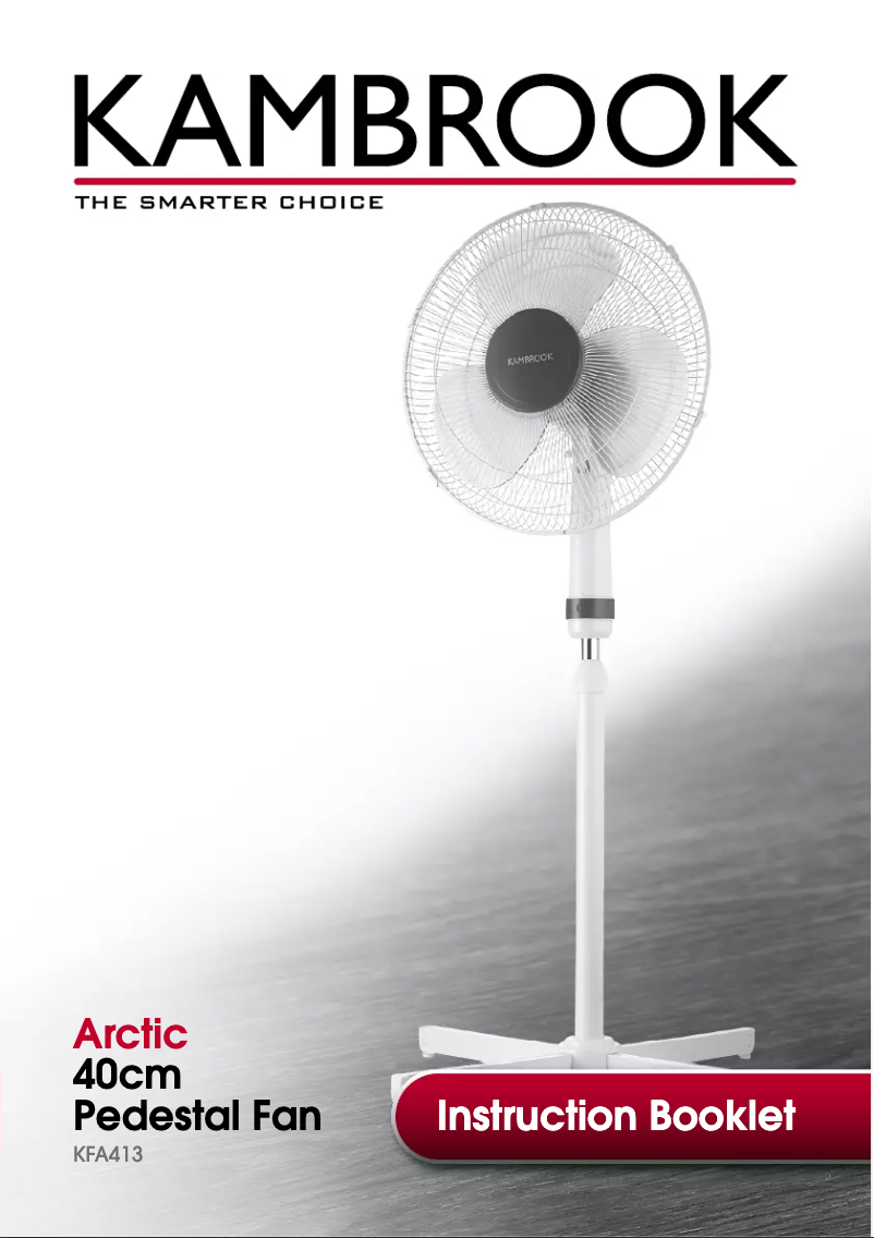 Page 1 of the manual User Manual Kambrook KFA413