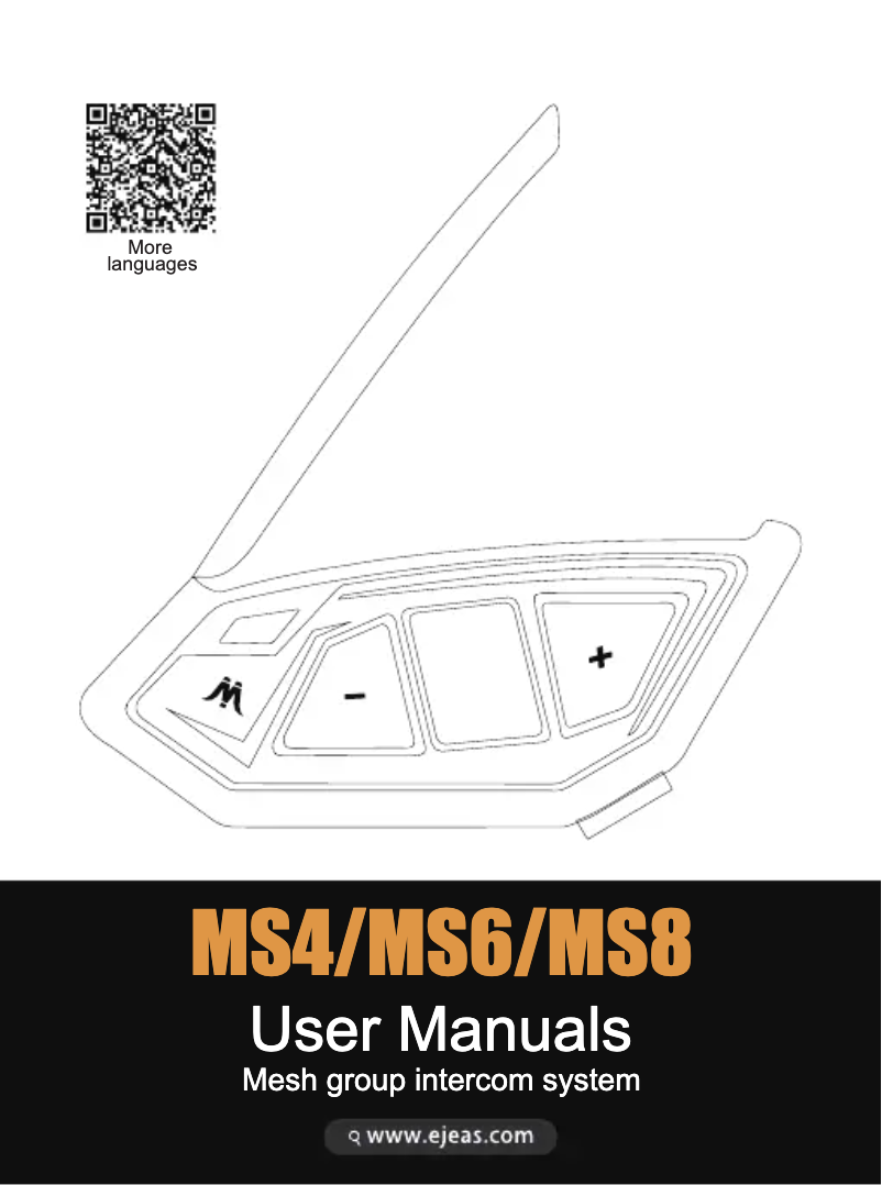 Page 1 of the manual User Manual Ejeas MS8