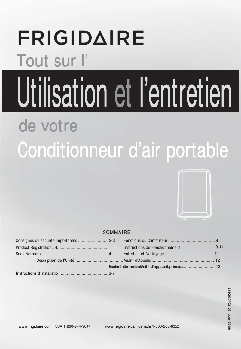 First page image of the manual for FFPA1422R1