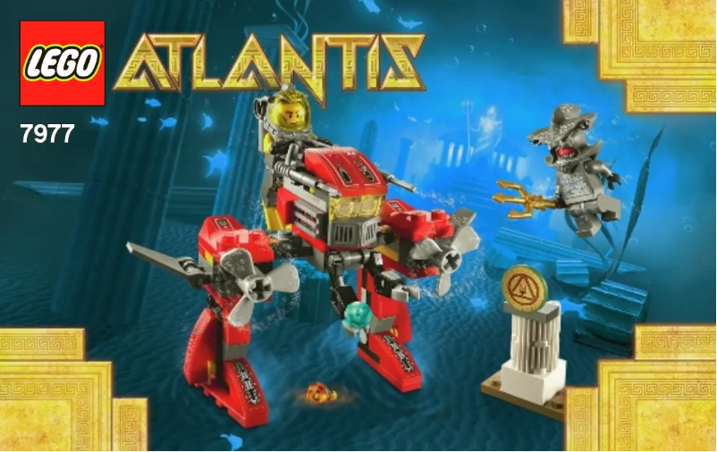 Page 1 of the manual User Manual Lego Seabed Strider