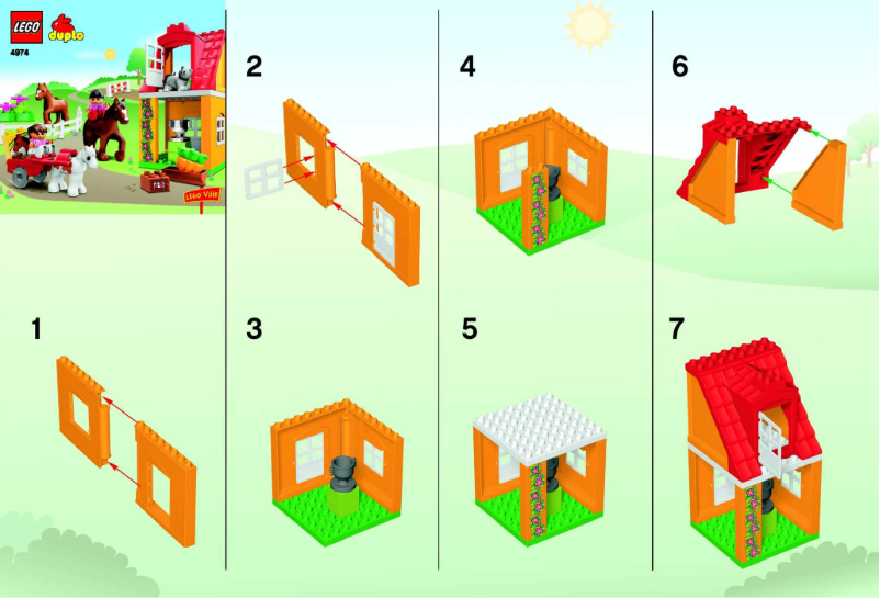 Page 1 of the manual User Manual Lego Duplo Co-pack