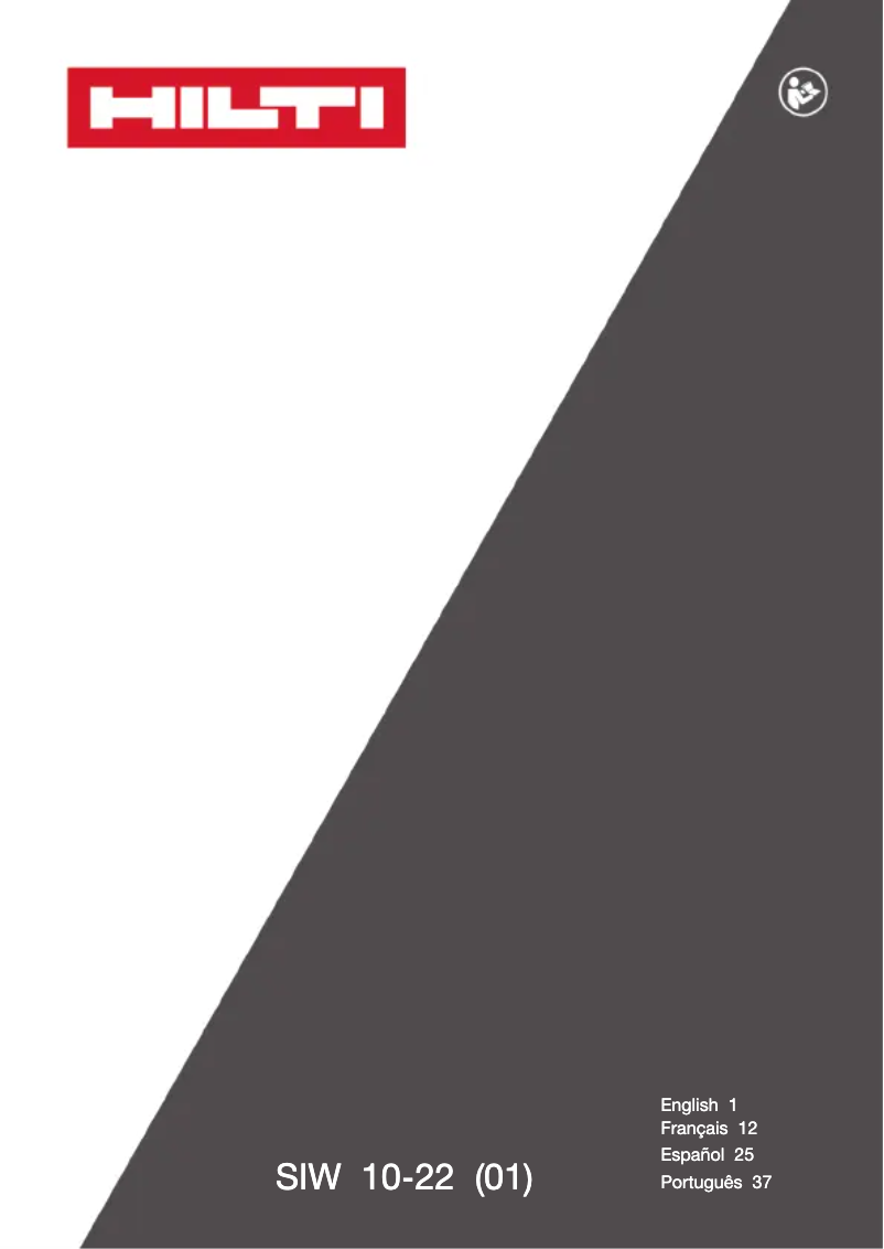 First page image of the manual for SIW 10‑22