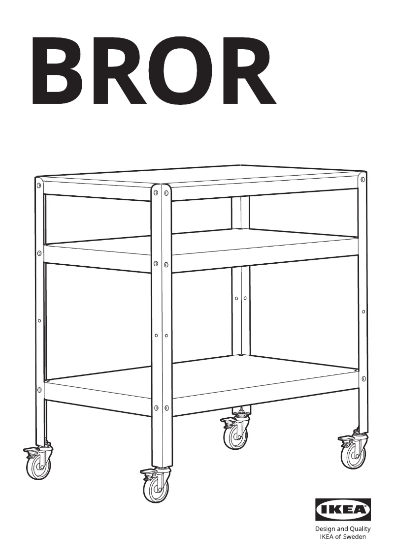 First page image of the manual for BROR 403.338.51