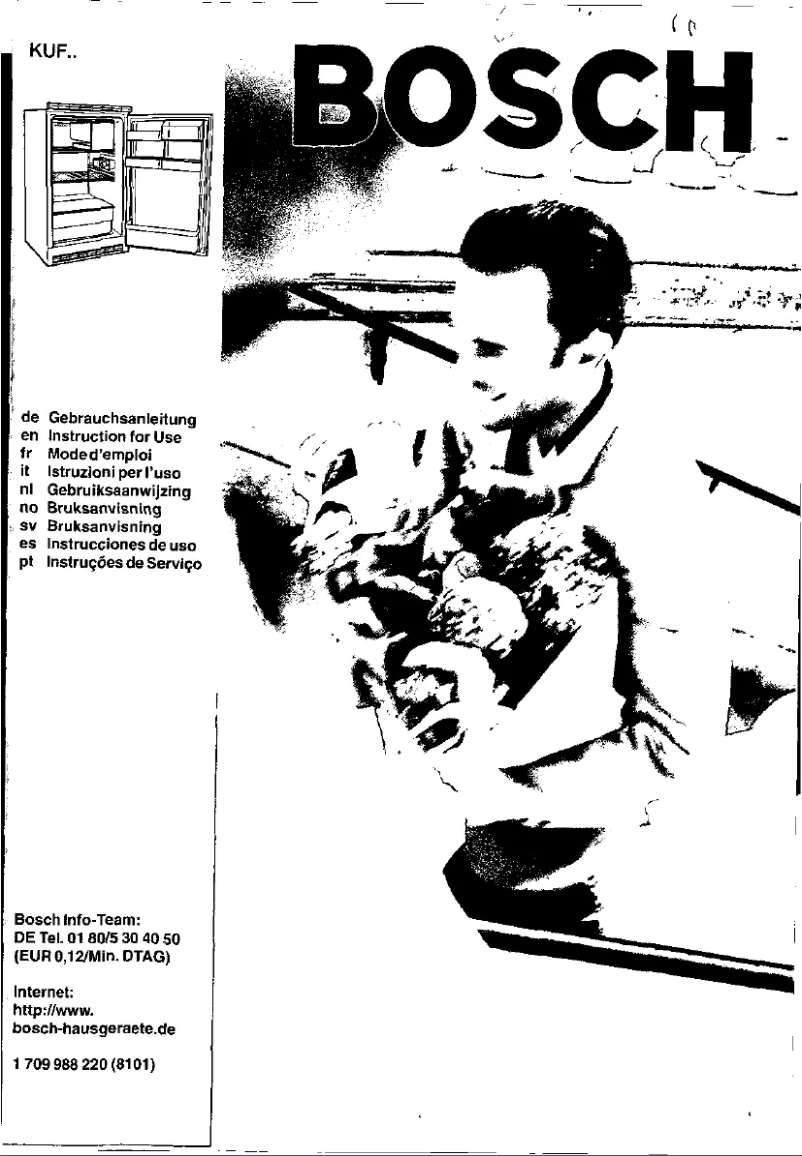 First page image of the manual for KU14F421