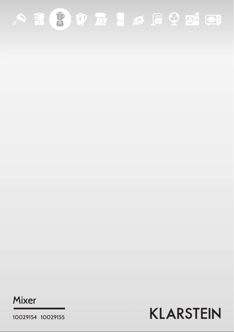 First page image of the manual for 10029155