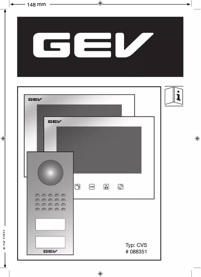 First page image of the manual for CVS 88351