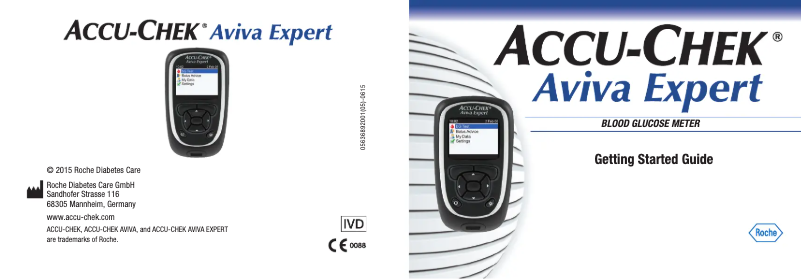 Page 1 of the manual User Manual Accu-Chek Aviva Expert