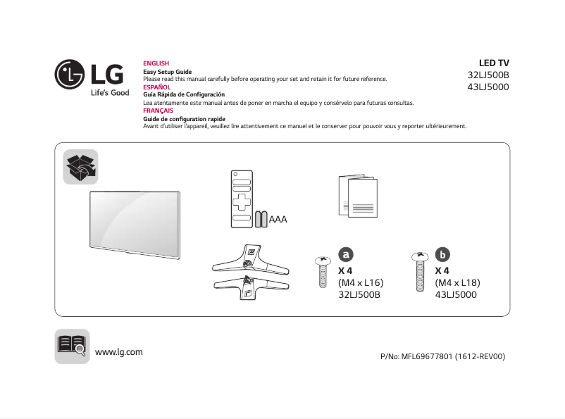 Page 1 of the manual User Manual LG 28MT42DF