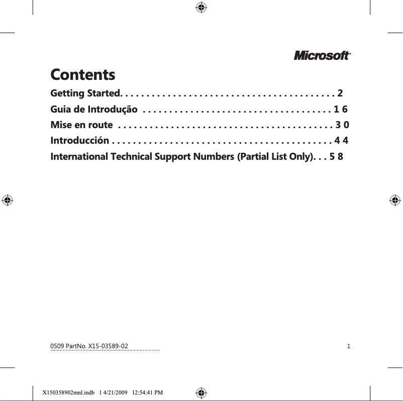 First page image of the manual for Wired Keyboard 600