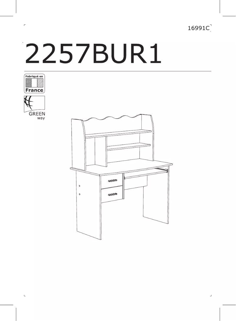 Page 1 of the manual User Manual Parisot Lolita 2257BUR1