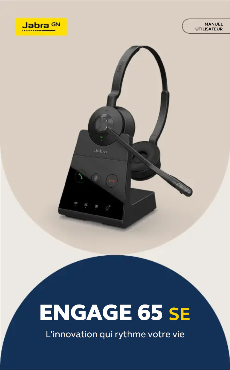 Page 1 of the manual User Manual Jabra Engage 65 SE