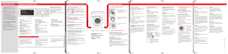 First page image of the manual for W1 WCE670