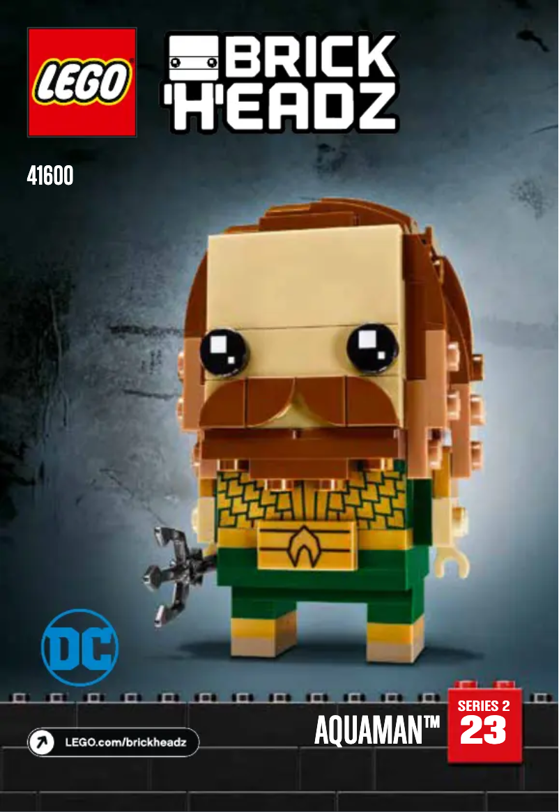 Page 1 of the manual User Manual Lego Brickheadz 41600