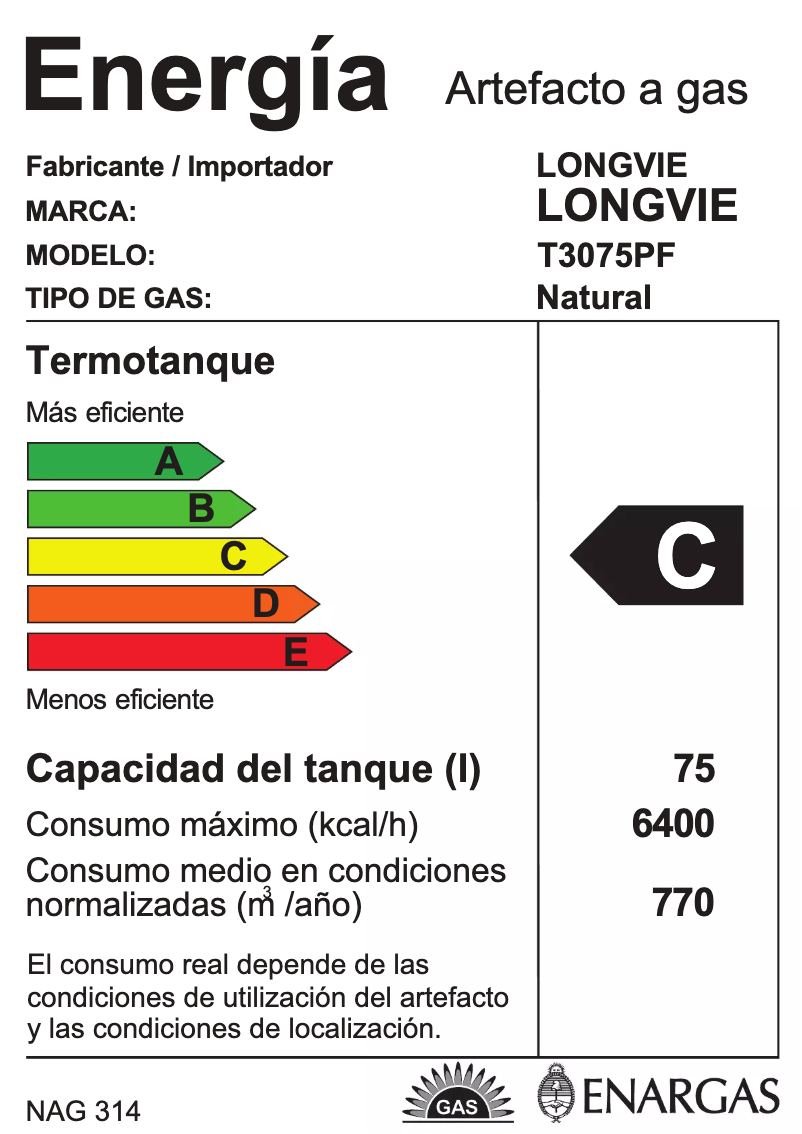 Page 1 of the manual User Manual Longvie T3075PF
